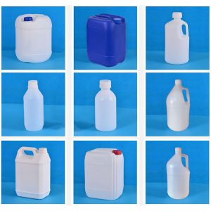 recipiente moldado por sopro para reagentes químicos de alta pureza