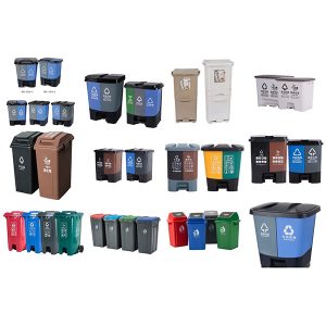 caixote do lixo moldado por sopro