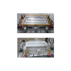 molde para formação e corte de cabide