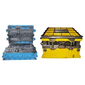 Molde de fundição com caixa de núcleo fria