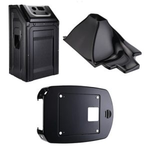 caixas plásticas personalizadas com formato irregular moldadas a vácuo