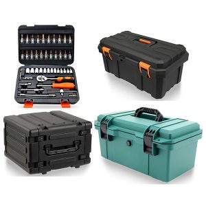 caixa de ferramentas moldada rotacionalmente personalizada