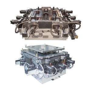 molde de fundição com caixa de núcleo hot-box