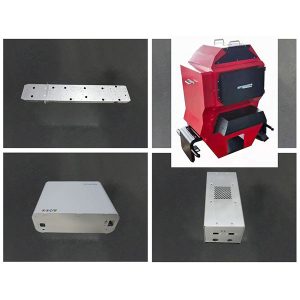 caixa externa do instrumento de chapa metálica