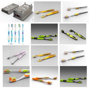 molde de injeção para escova de dentes